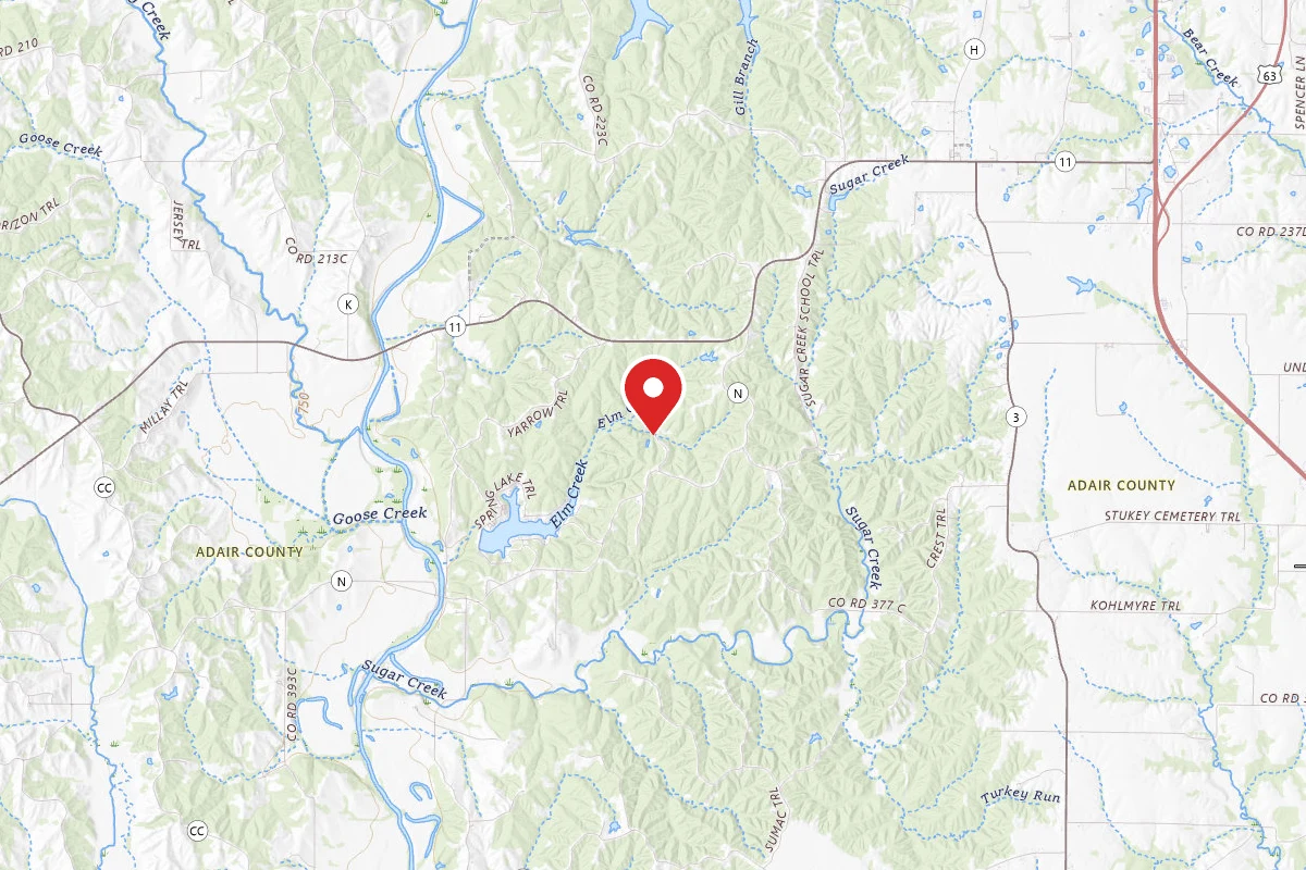 Sugar Creek Conservation Area Dispersed Camping