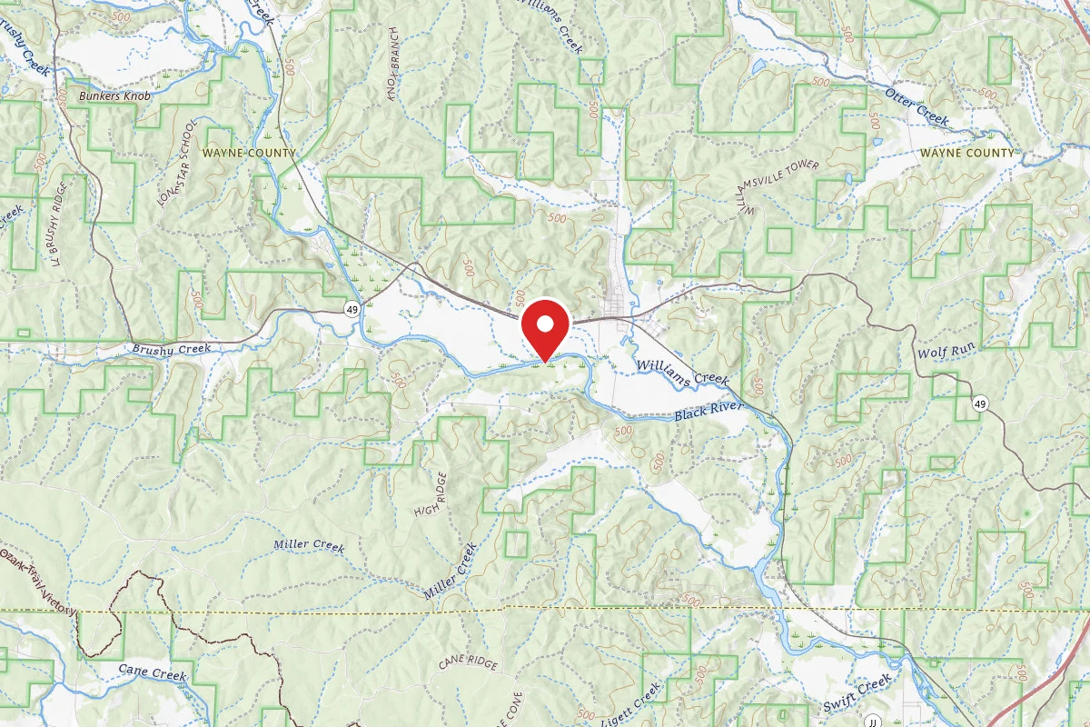 Bradley A. Hammer Memorial Conservation Area Dispersed Camping