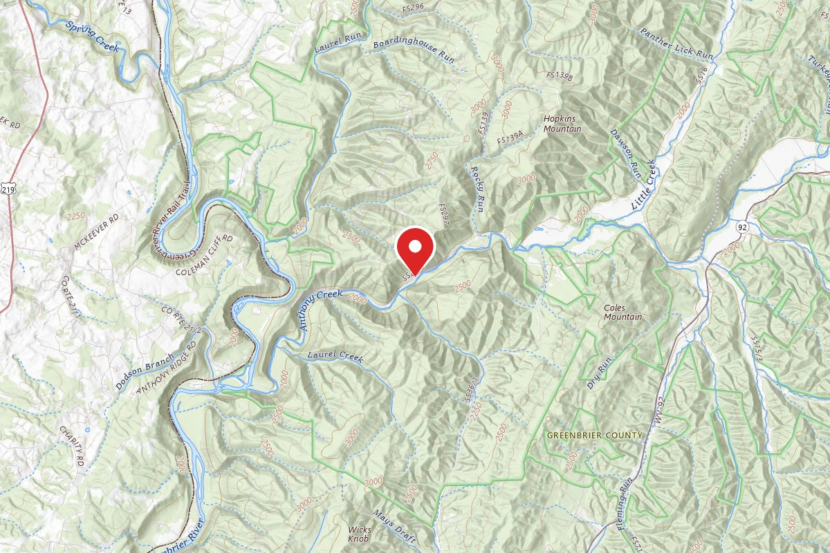 Anthony Creek Dispersed Campsites