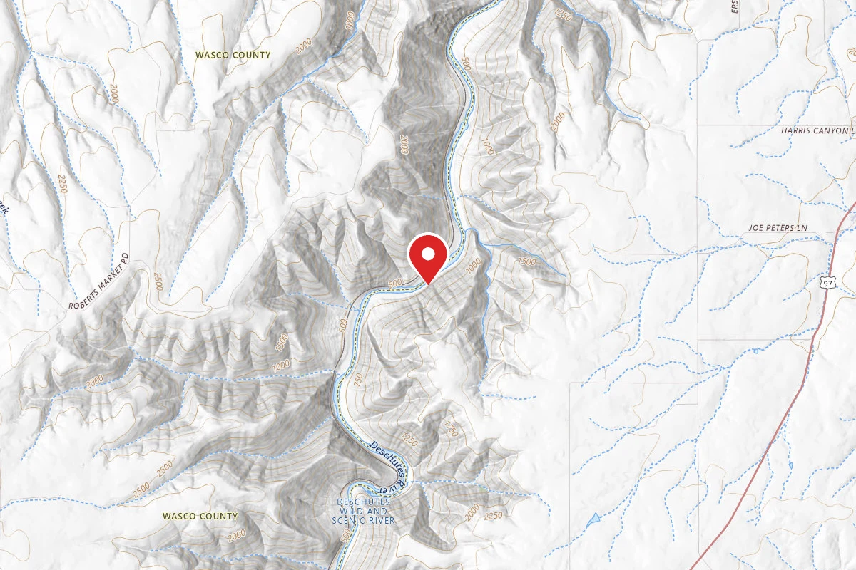 Dispersed Site near 45.4626, -120.8441