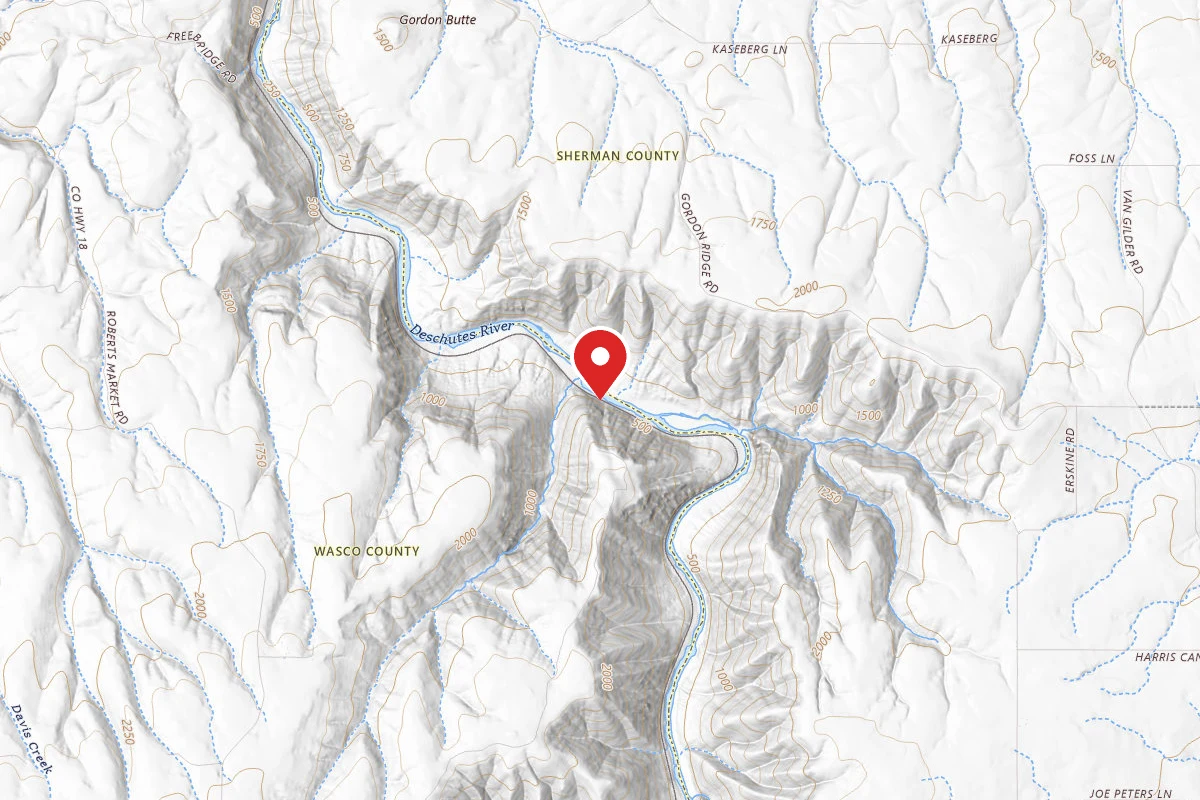 Dispersed Site near 45.5197, -120.8509