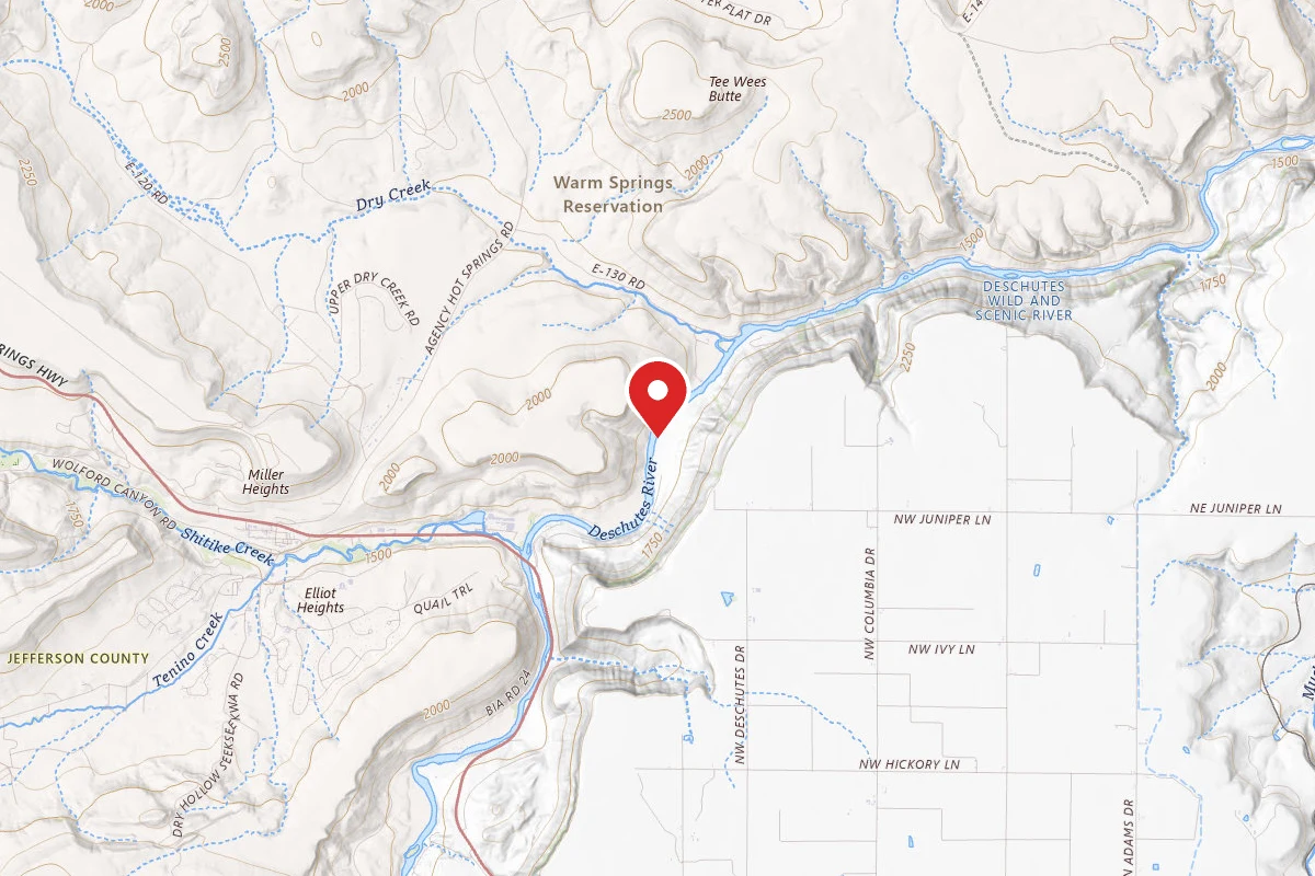 Dispersed Site near 44.7746, -121.2079