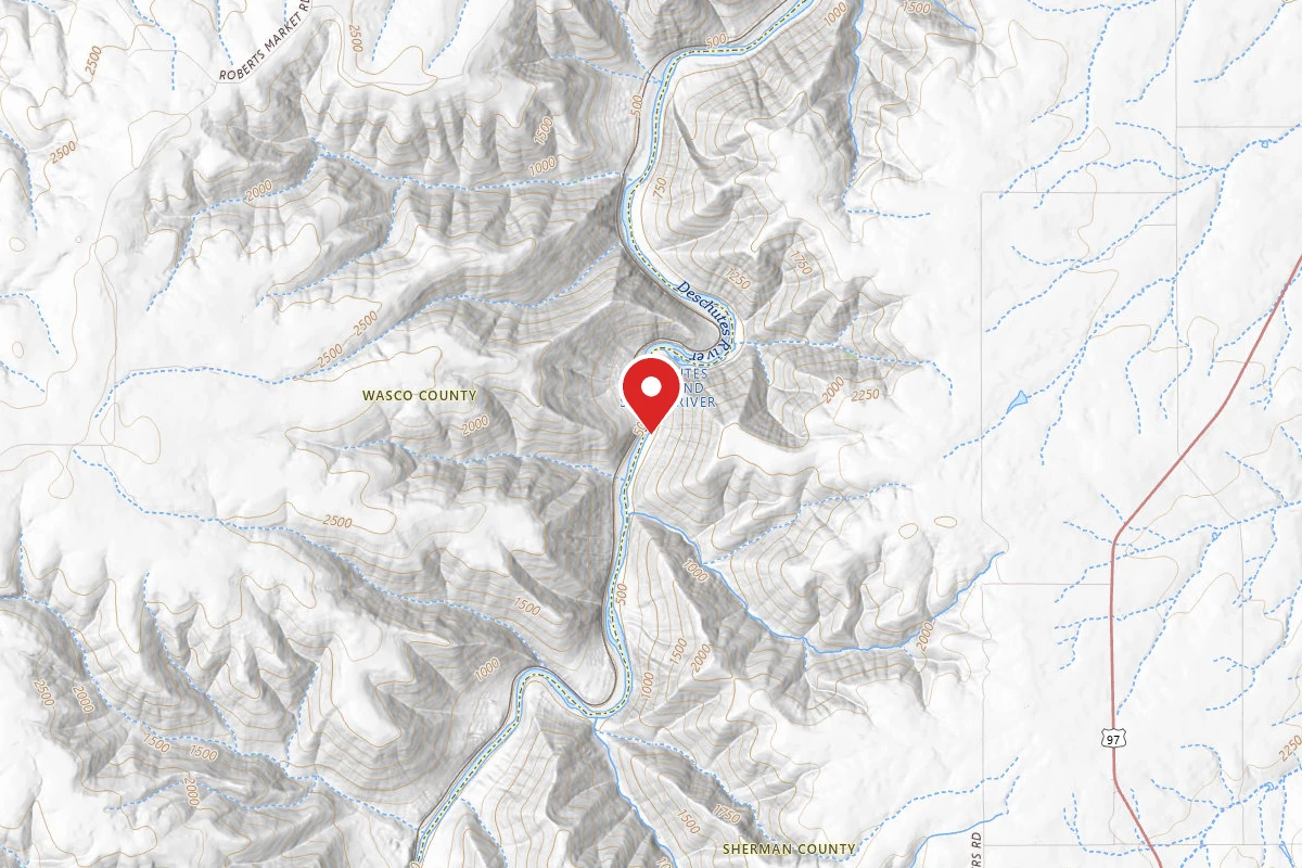 Dispersed Site near 45.4193, -120.8622