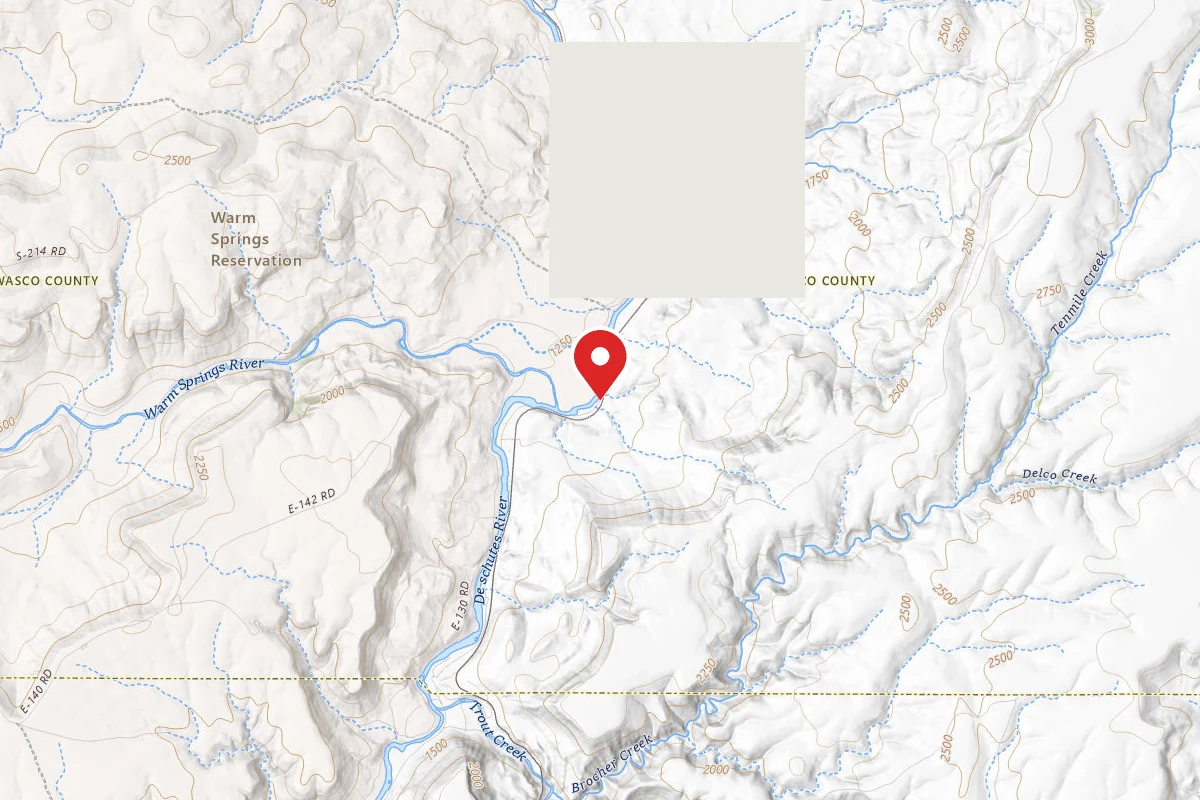 Dispersed Site near 44.8591, -121.0605