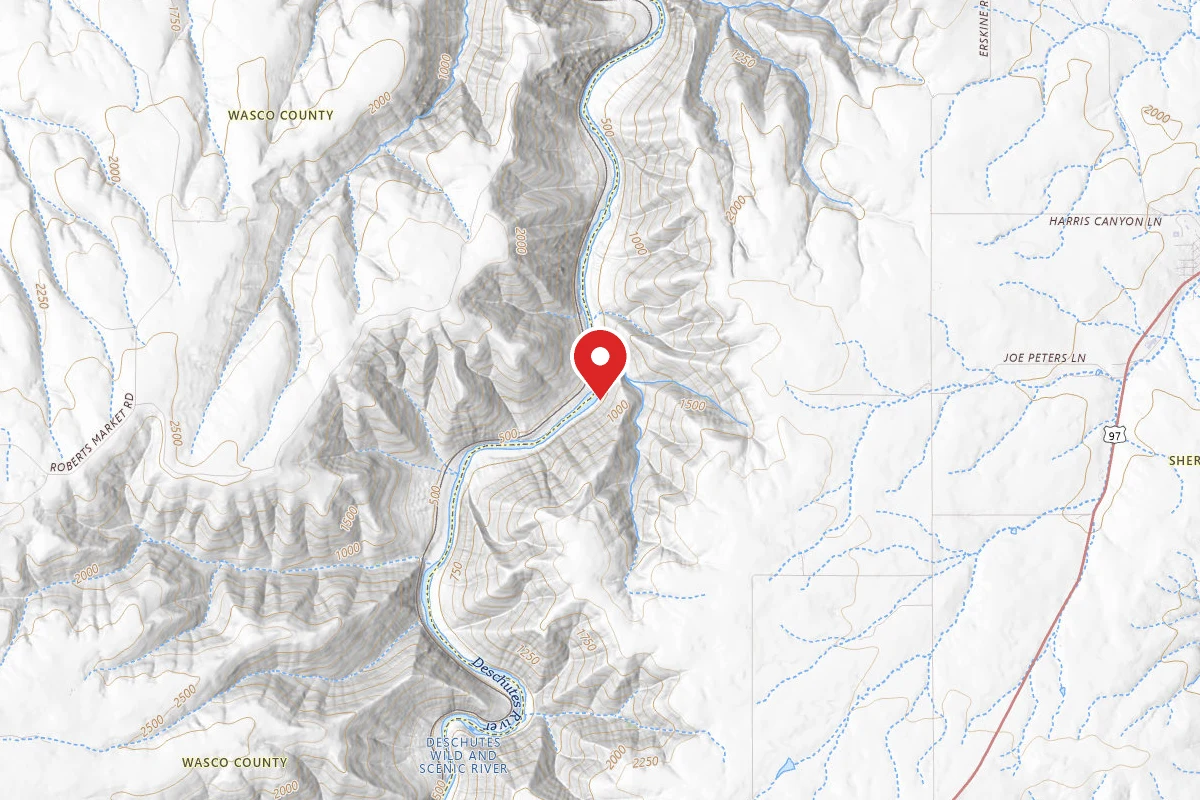 Dispersed Site near 45.4672, -120.8362