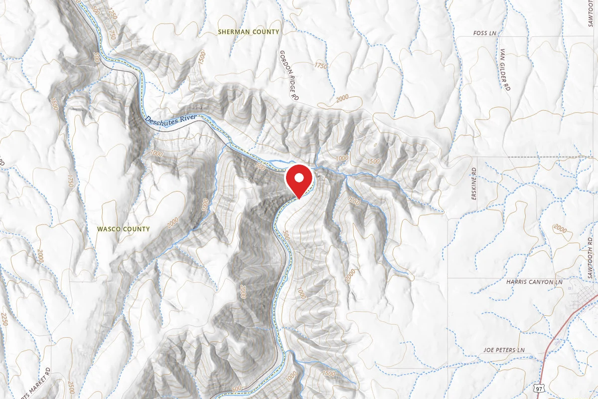Dispersed Site near 45.5086, -120.8305