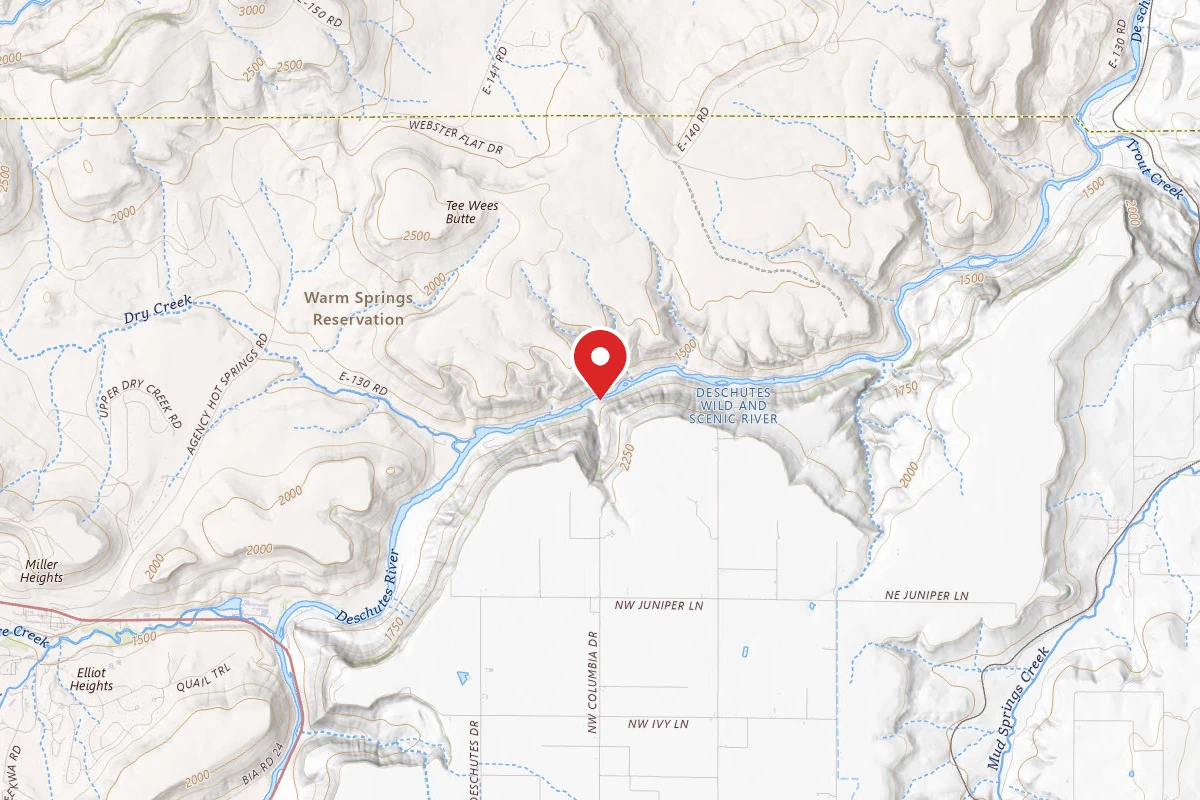 Dispersed Site near 44.7906, -121.1734
