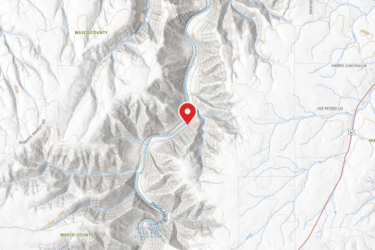 Dispersed Site near 45.4659, -120.8380