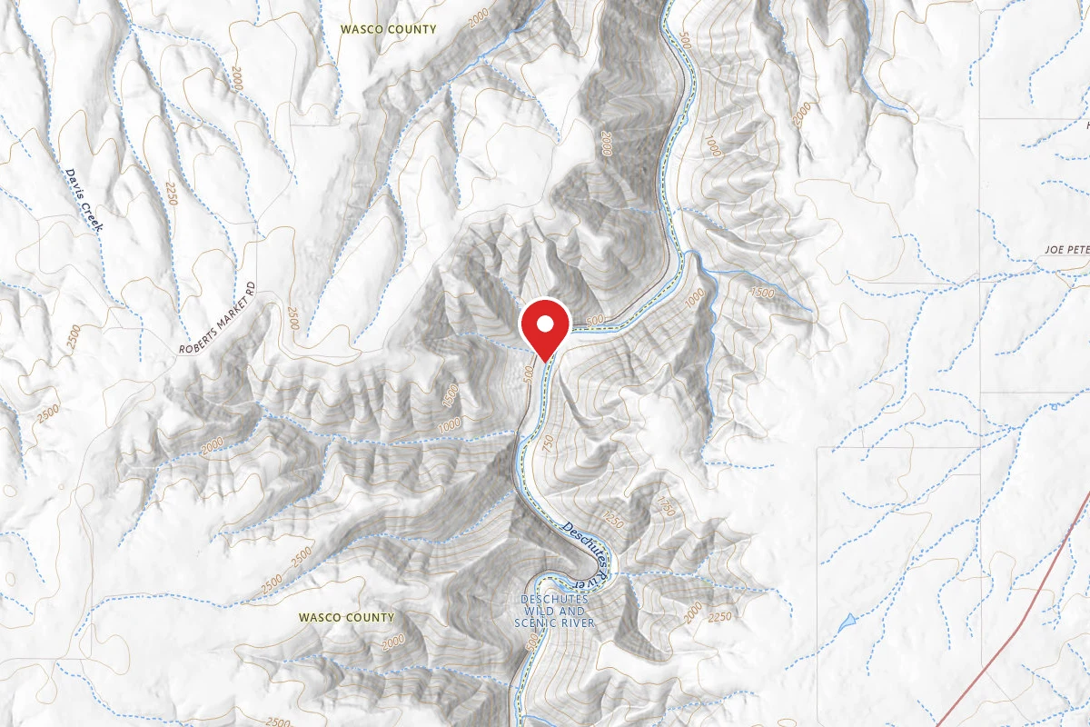 Dispersed Site near 45.4573, -120.8614