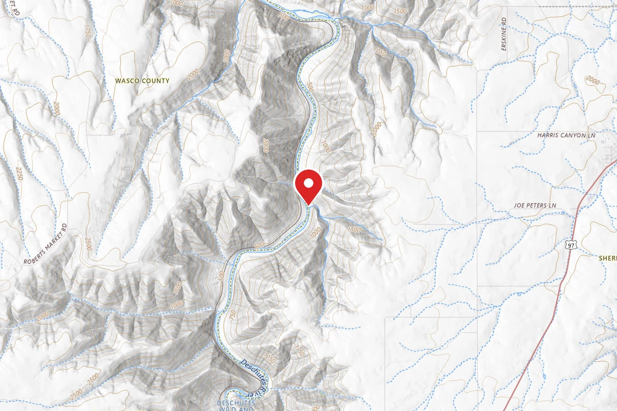 Dispersed Site near 45.4723, -120.8355