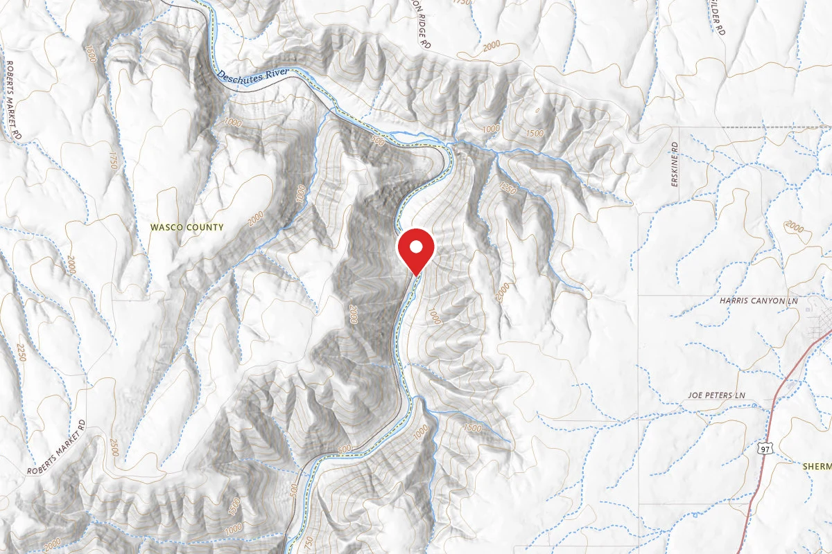 Dispersed Site near 45.4929, -120.8343