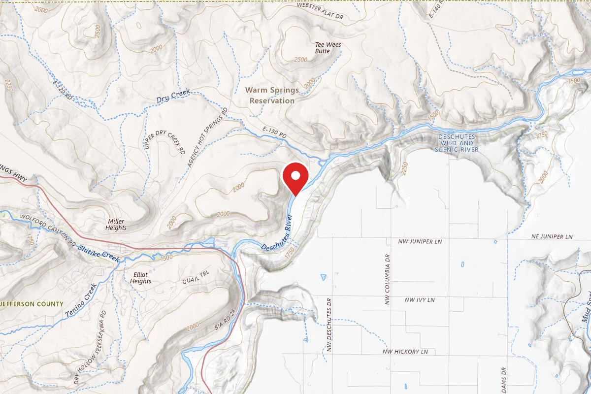 Dispersed Site near 44.7765, -121.2067