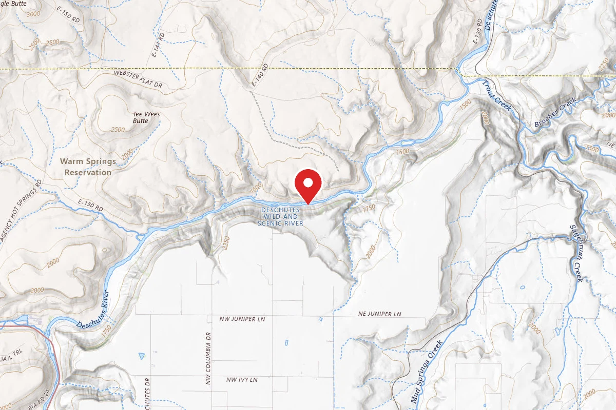 Dispersed Site near 44.7927, -121.1413
