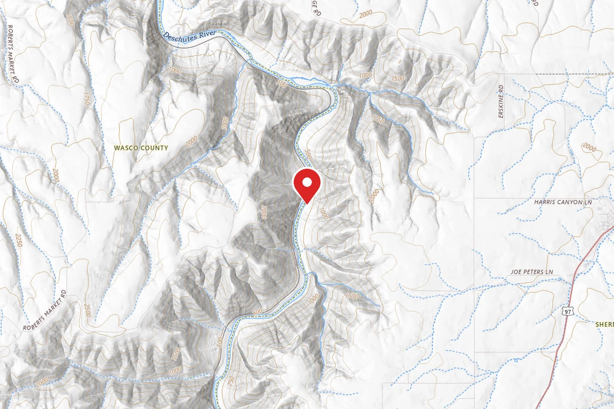 Dispersed Site near 45.4882, -120.8353