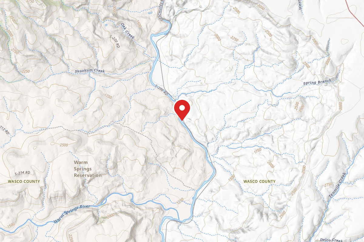 Dispersed Site near 44.8978, -121.0663