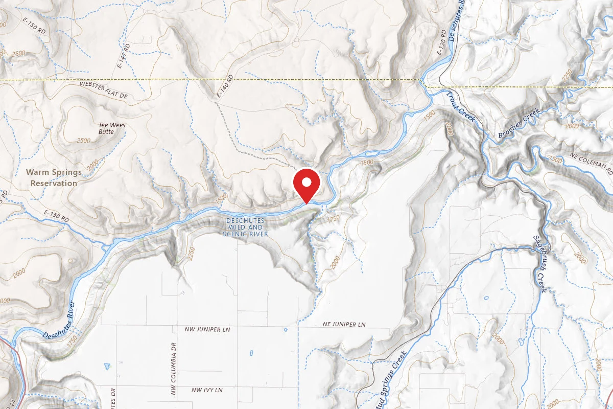 Dispersed Site near 44.7953, -121.1300
