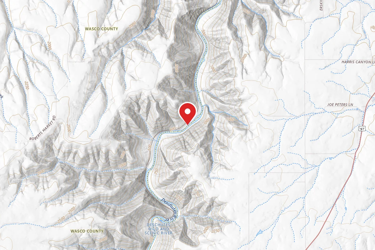 Dispersed Site near 45.4645, -120.8438