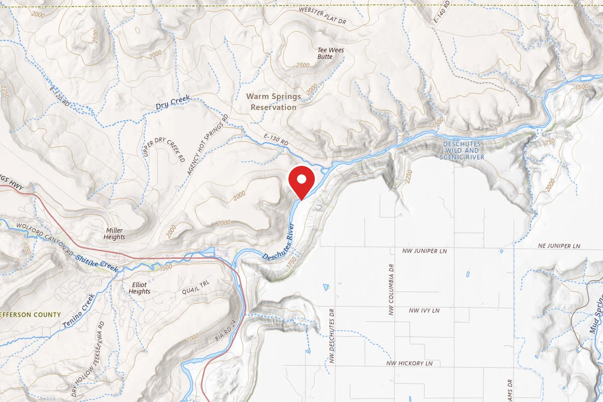 Dispersed Site near 44.7777, -121.2053