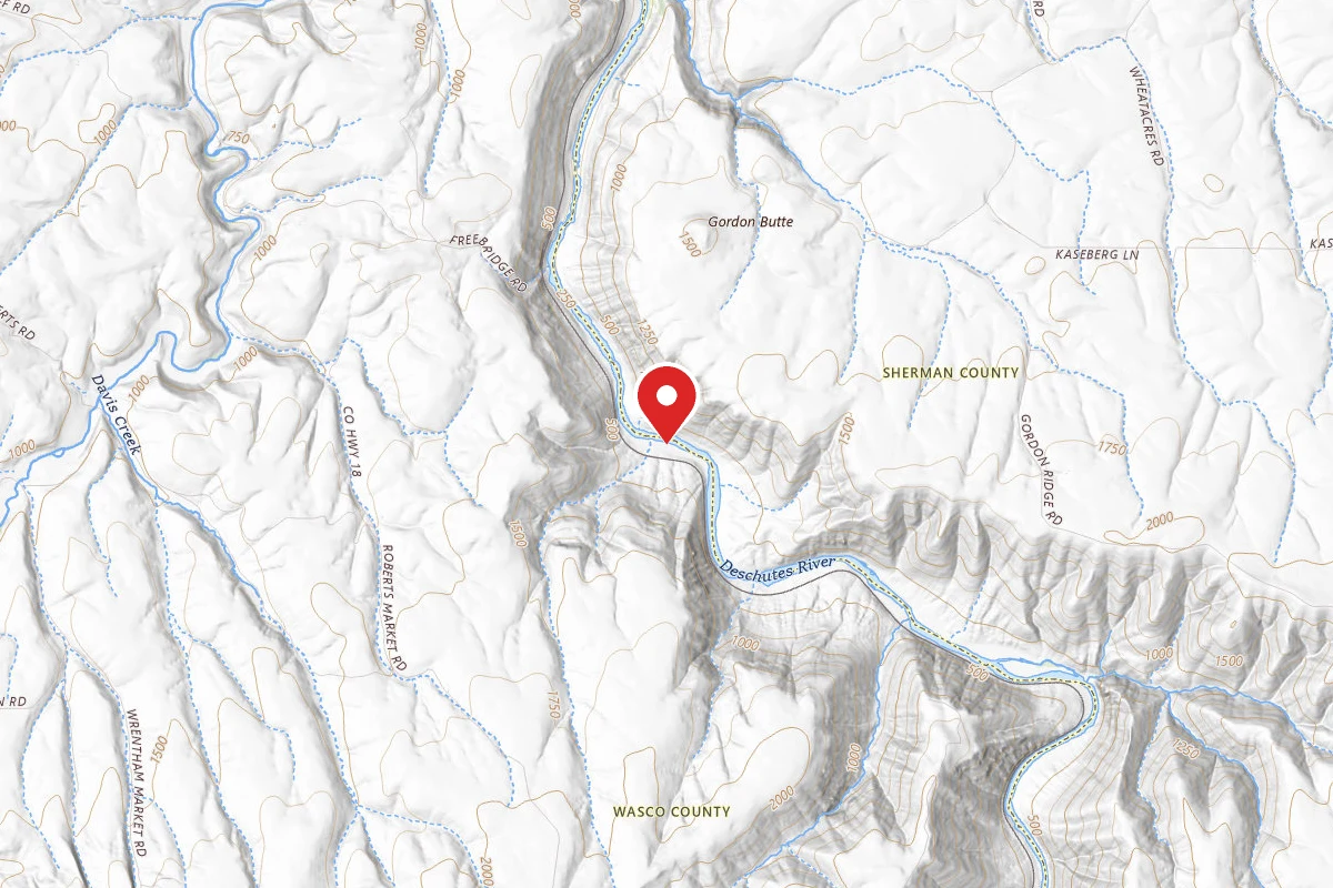 Dispersed Site near 45.5413, -120.8918