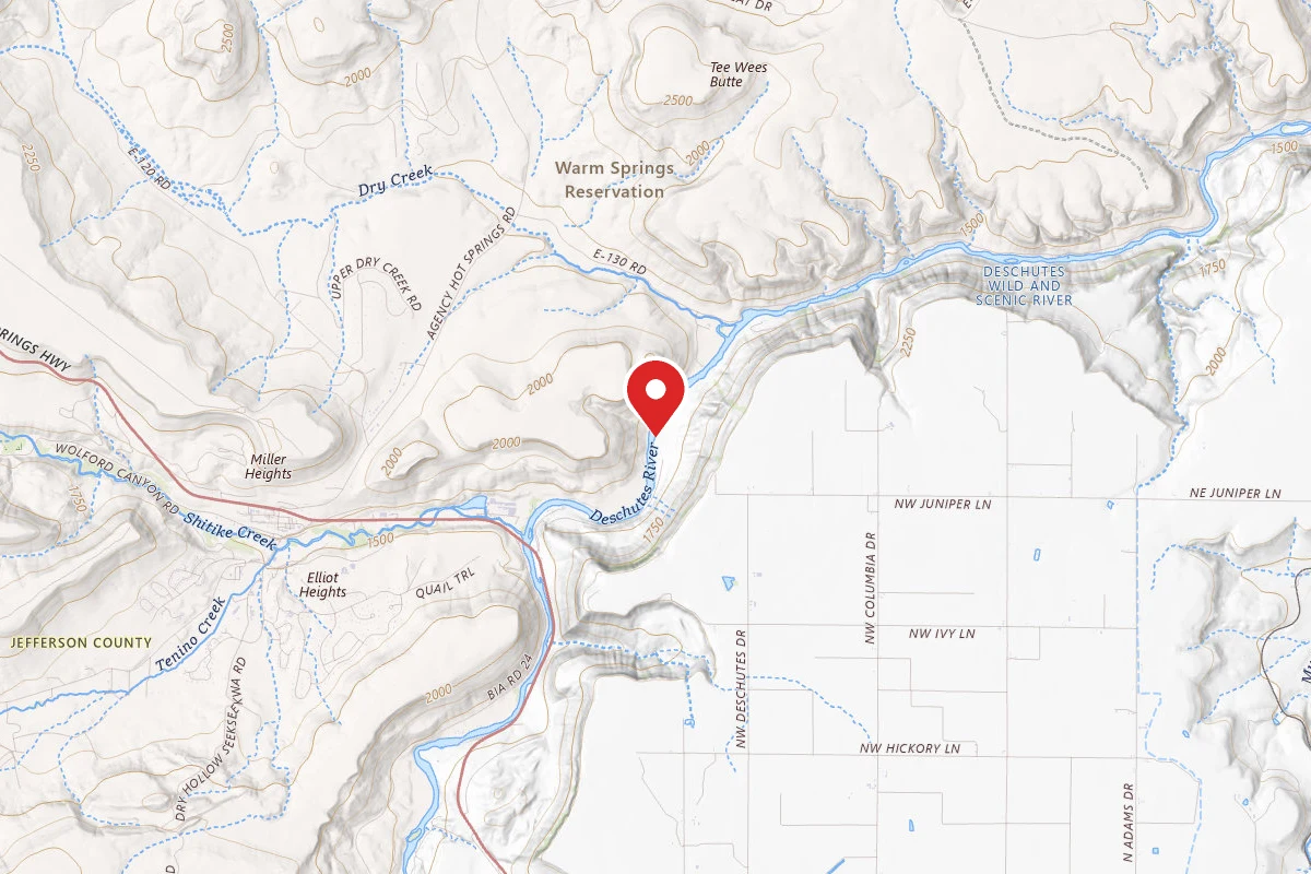 Dispersed Site near 44.7730, -121.2084