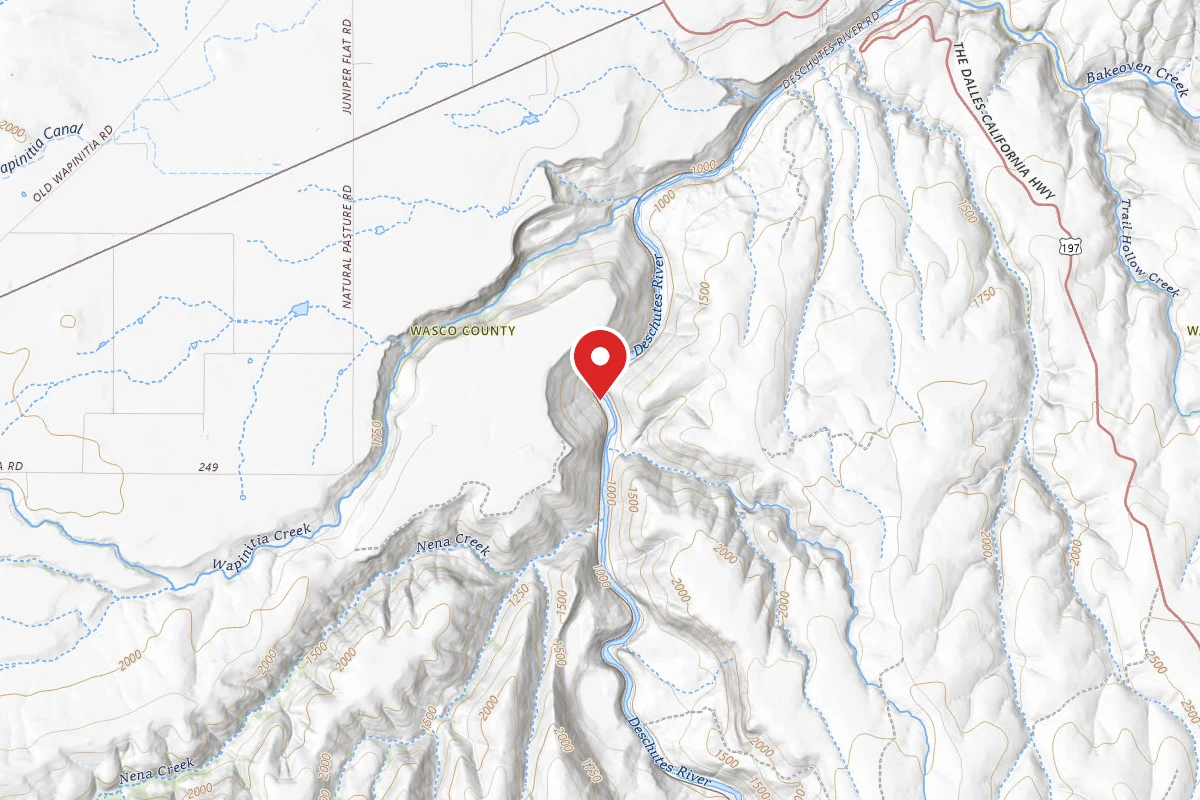 Dispersed Site near 45.1228, -121.1321