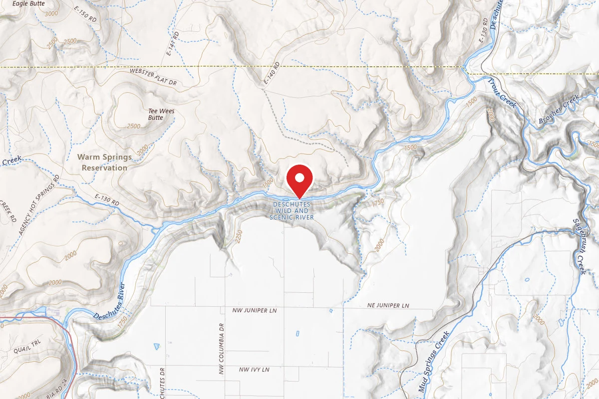 Dispersed Site near 44.7927, -121.1478