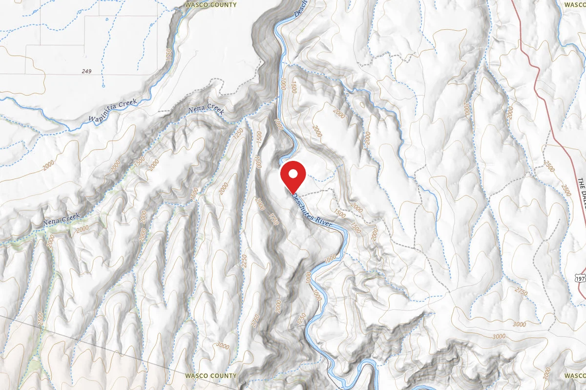 Dispersed Site near 45.0838, -121.1269