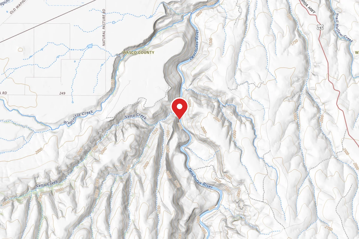 Dispersed Site near 45.1039, -121.1322