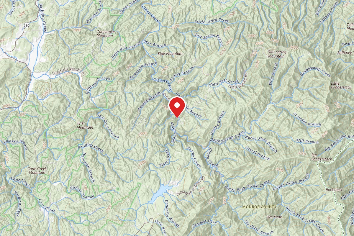 Citico Creek Dispersed Campsites