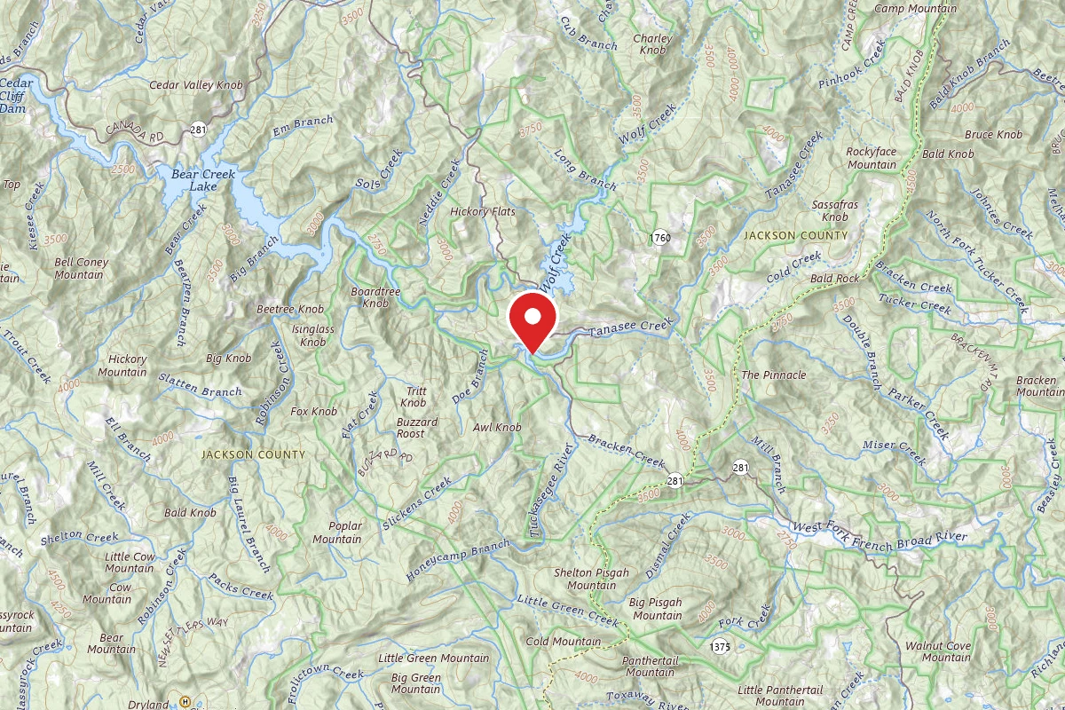Tanasee Lake Dispersed Campsites