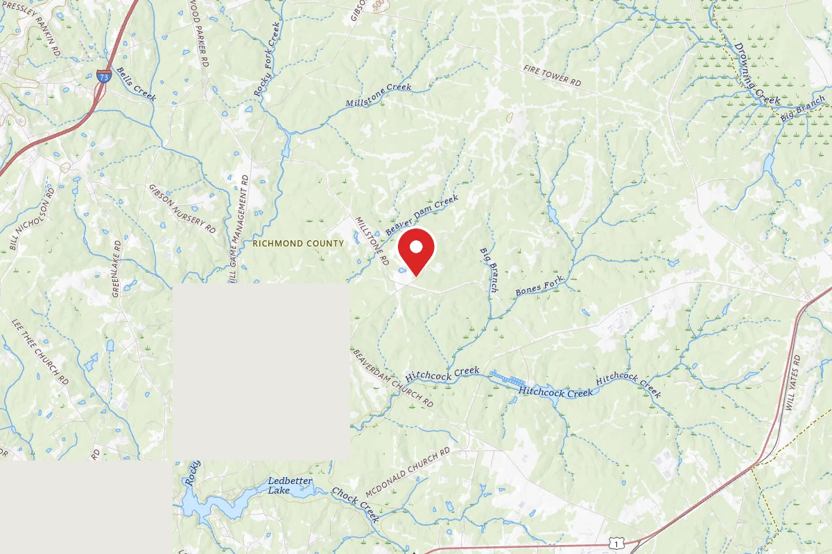 Dispersed Site near 35.0313, -79.6565