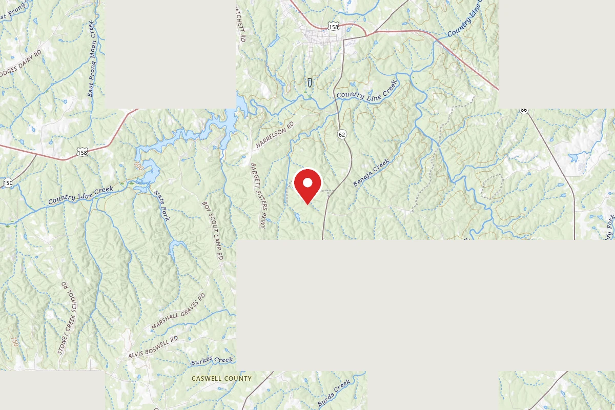 Dispersed Site near 36.3599, -79.3414