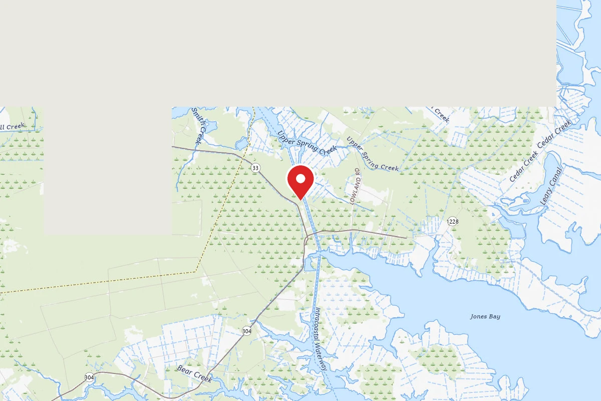 Dispersed Site near 35.2553, -76.5966