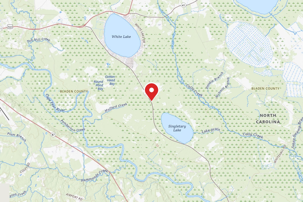 Dispersed Site near 34.6070, -78.4776