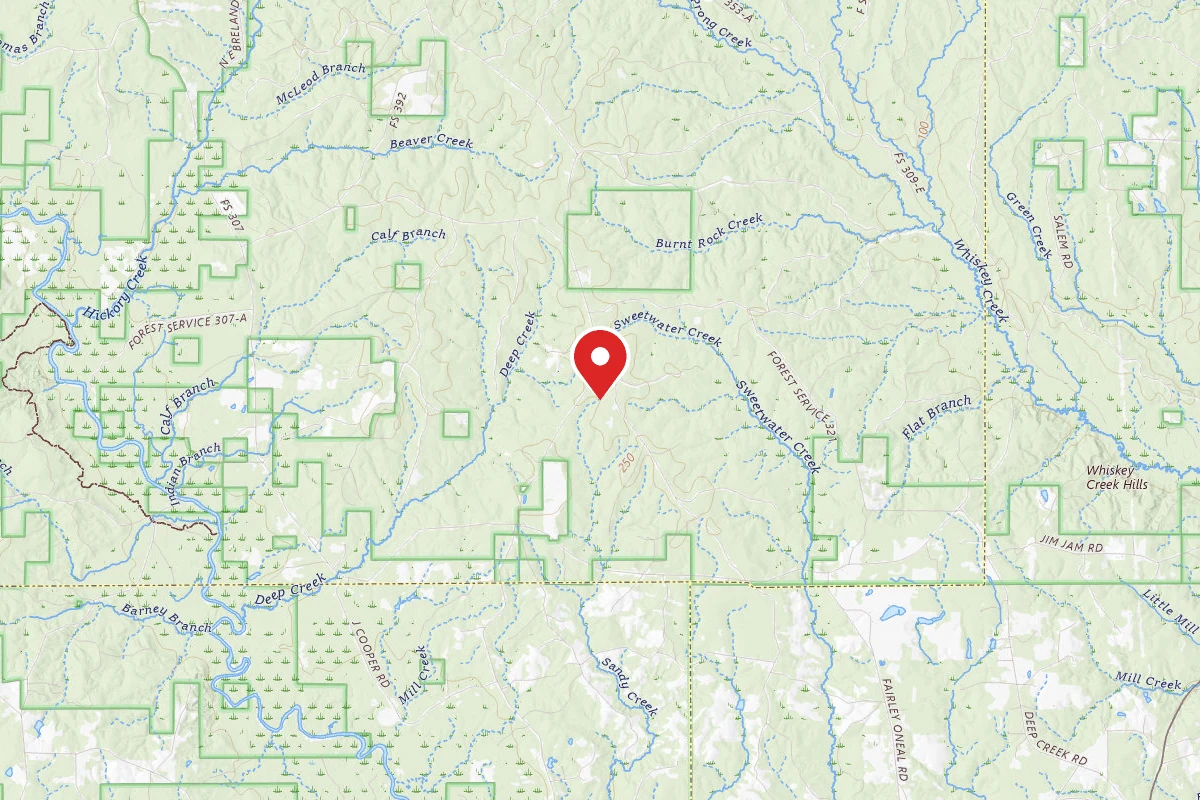 Leaf River WMA Dispersed Camping
