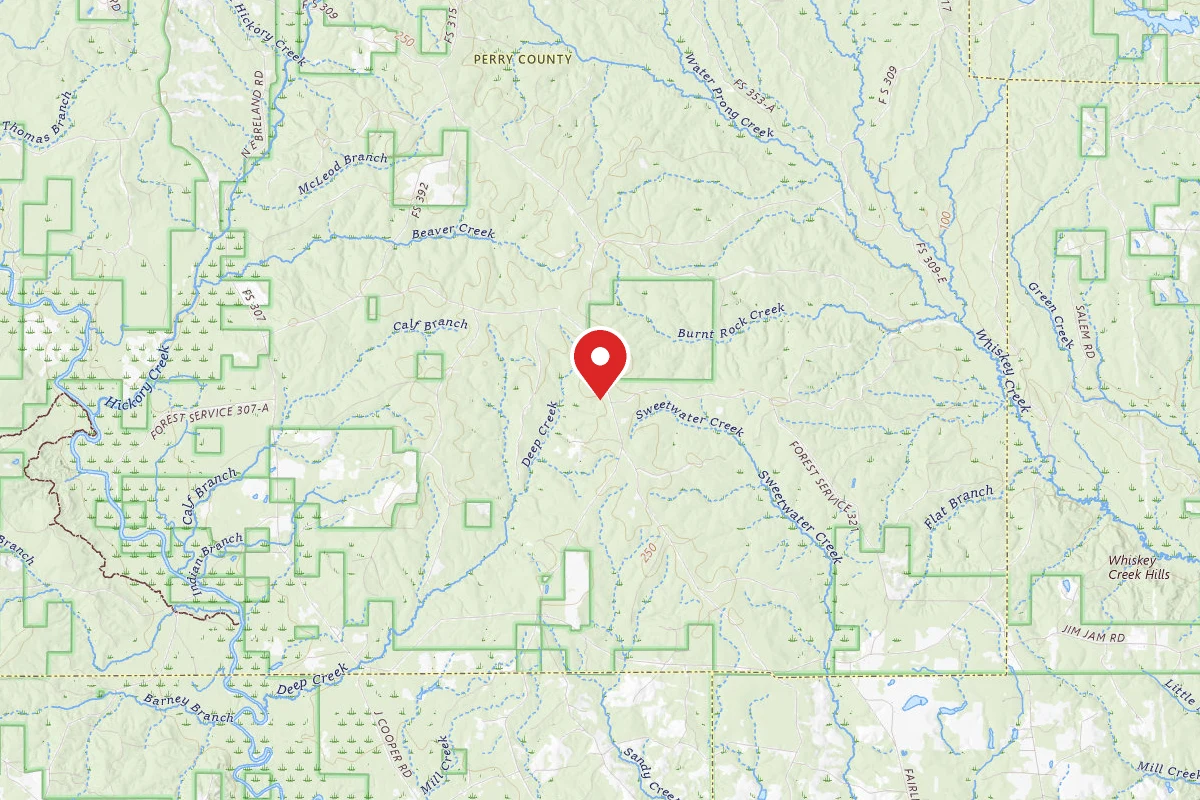 Leaf River WMA Dispersed Camping