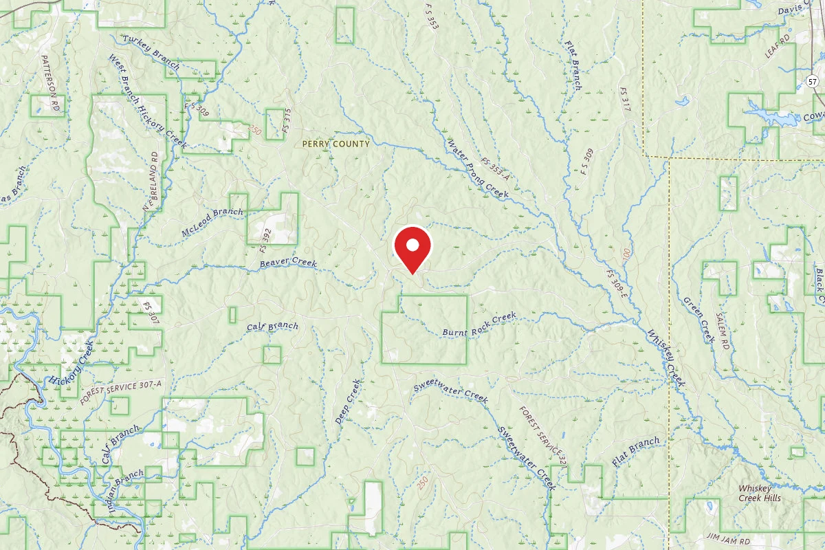 Leaf River WMA Dispersed Camping