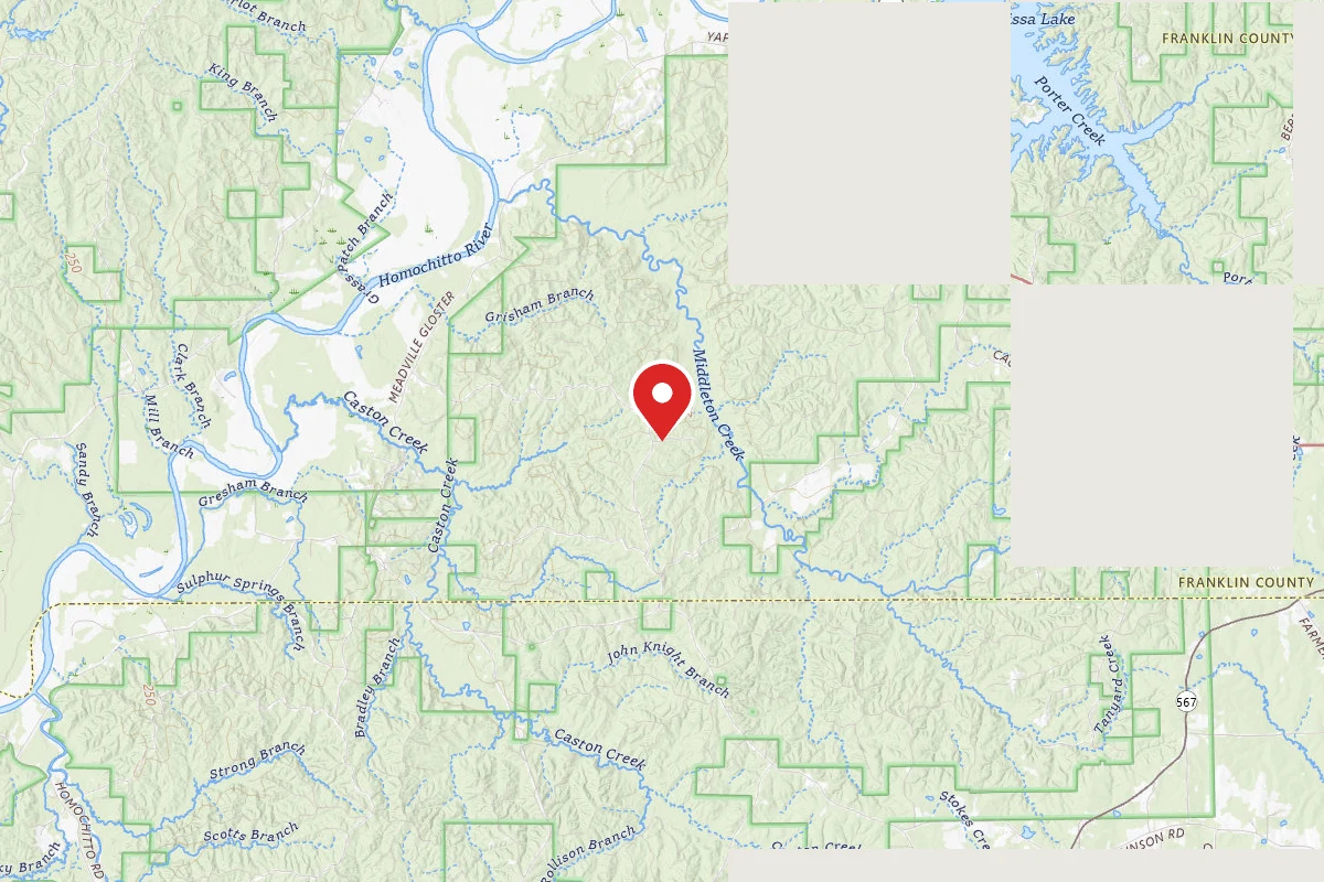 Caston Creek WMA Dispersed Camping