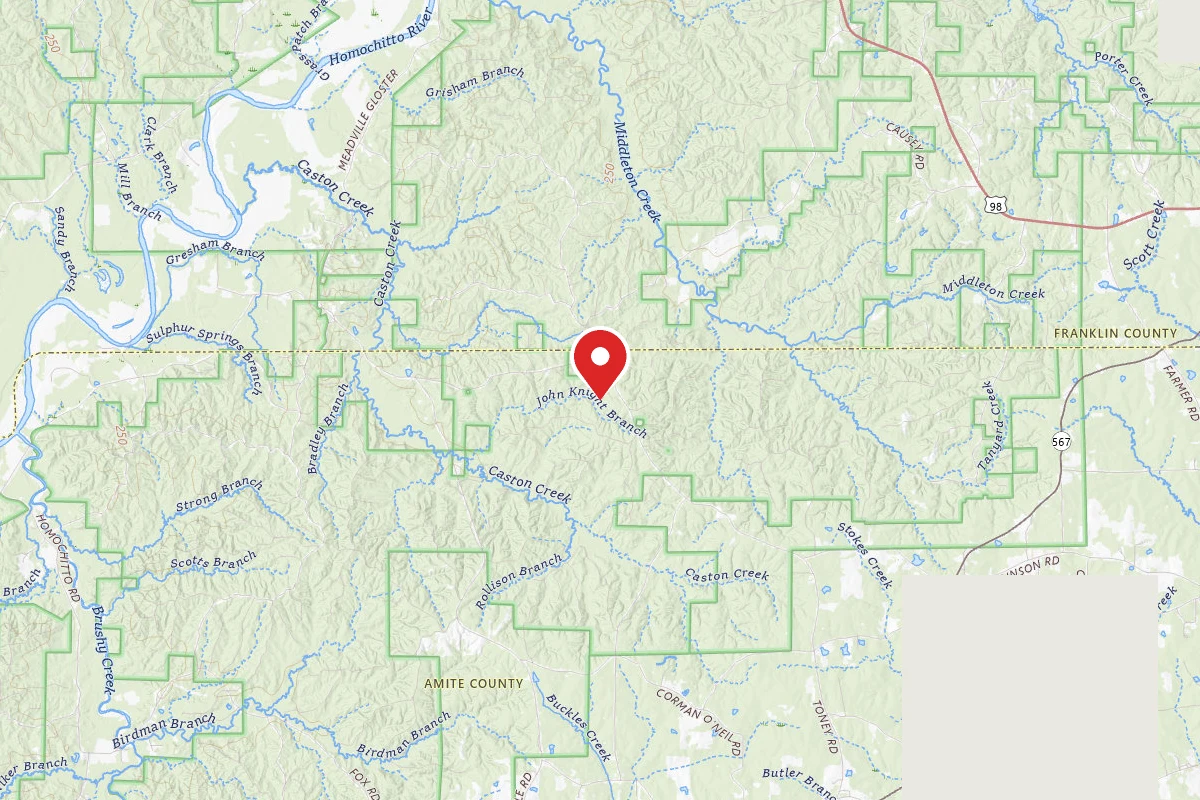 Caston Creek WMA Dispersed Camping