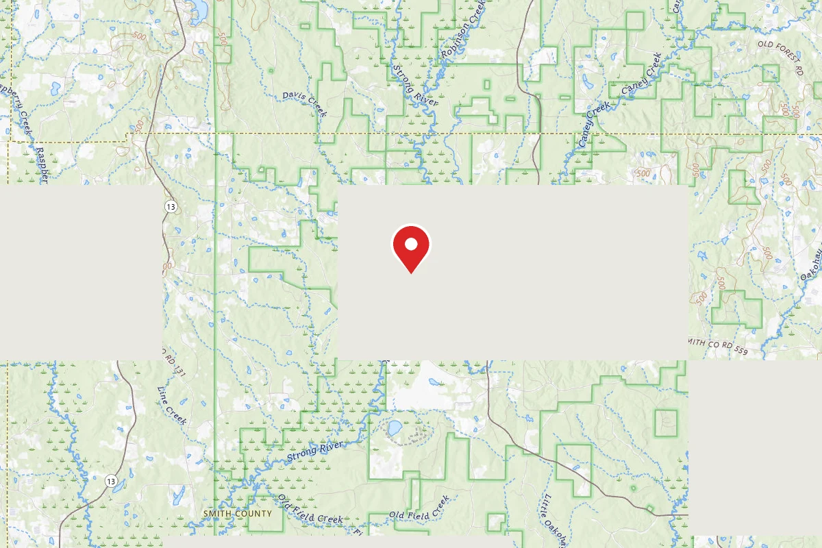 Caney Creek WMA Dispersed Camping
