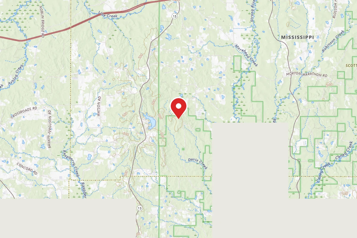 Caney Creek WMA Dispersed Camping