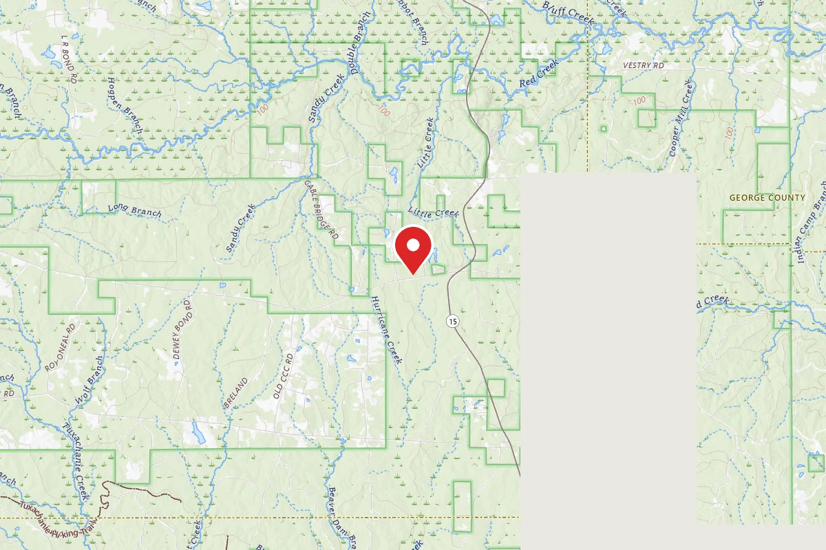 Red Creek WMA Dispersed Camping