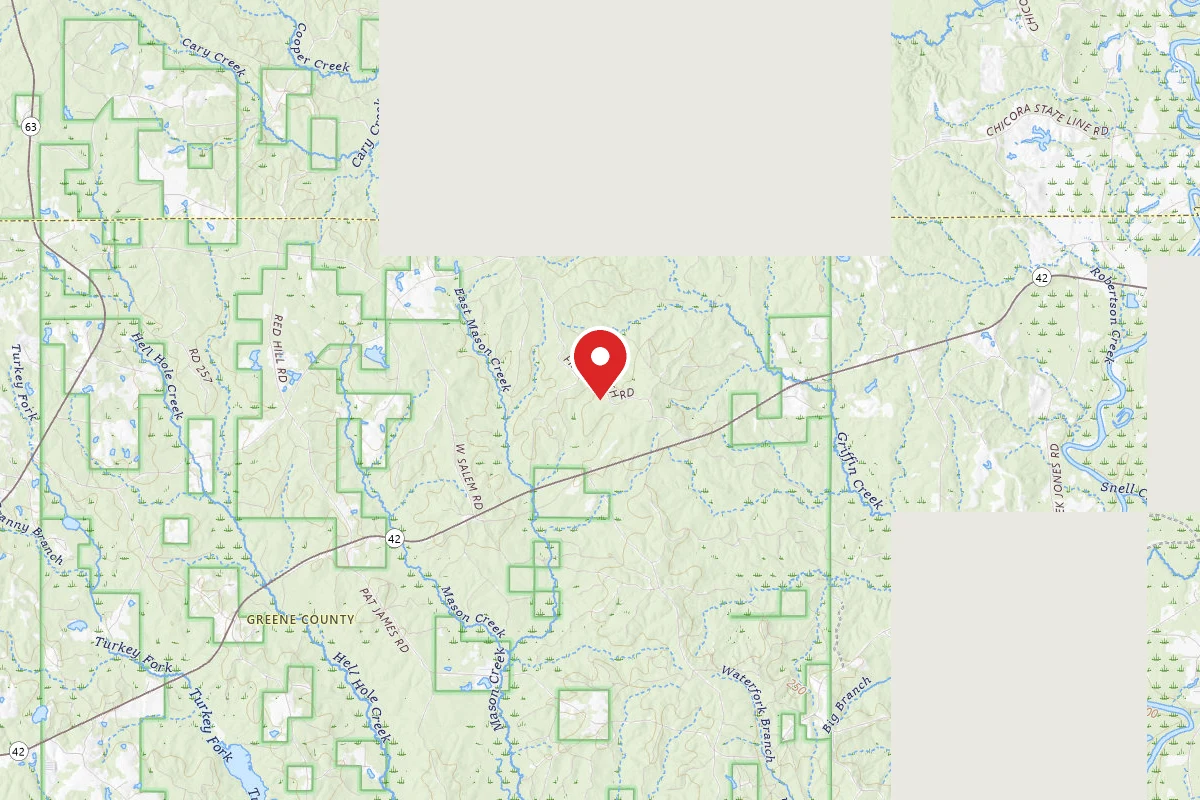 Mason Creek WMA Dispersed Camping