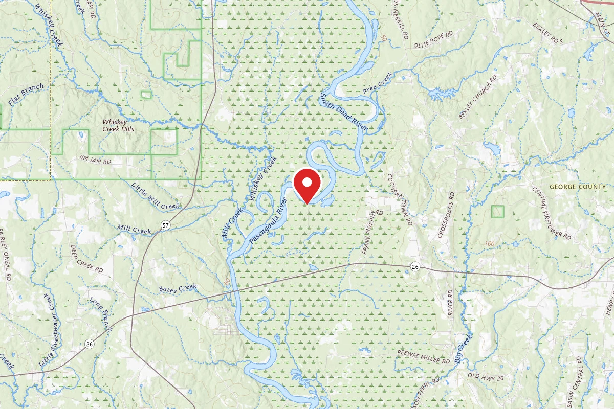 Pascagoula WMA Dispersed Camping