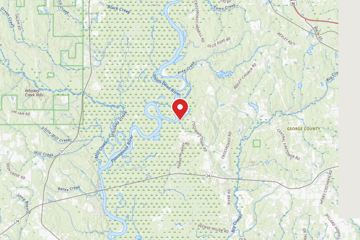 Pascagoula WMA Dispersed Camping