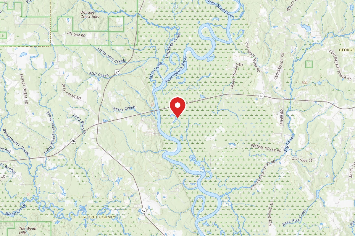 Pascagoula WMA Dispersed Camping