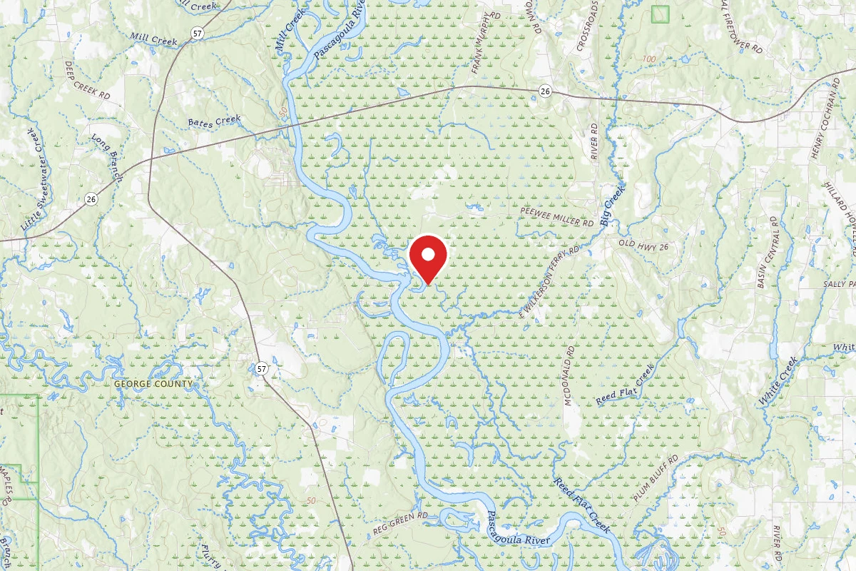 Pascagoula WMA Dispersed Camping