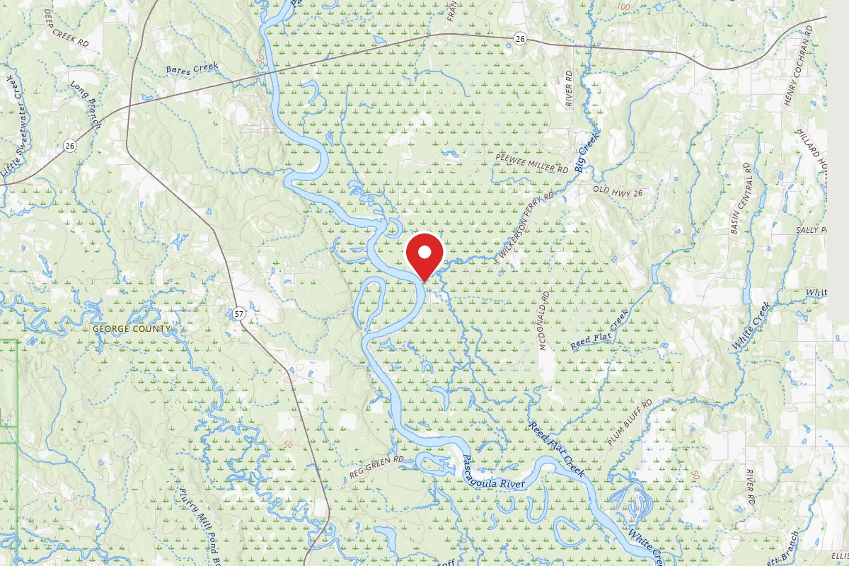 Pascagoula WMA Dispersed Camping