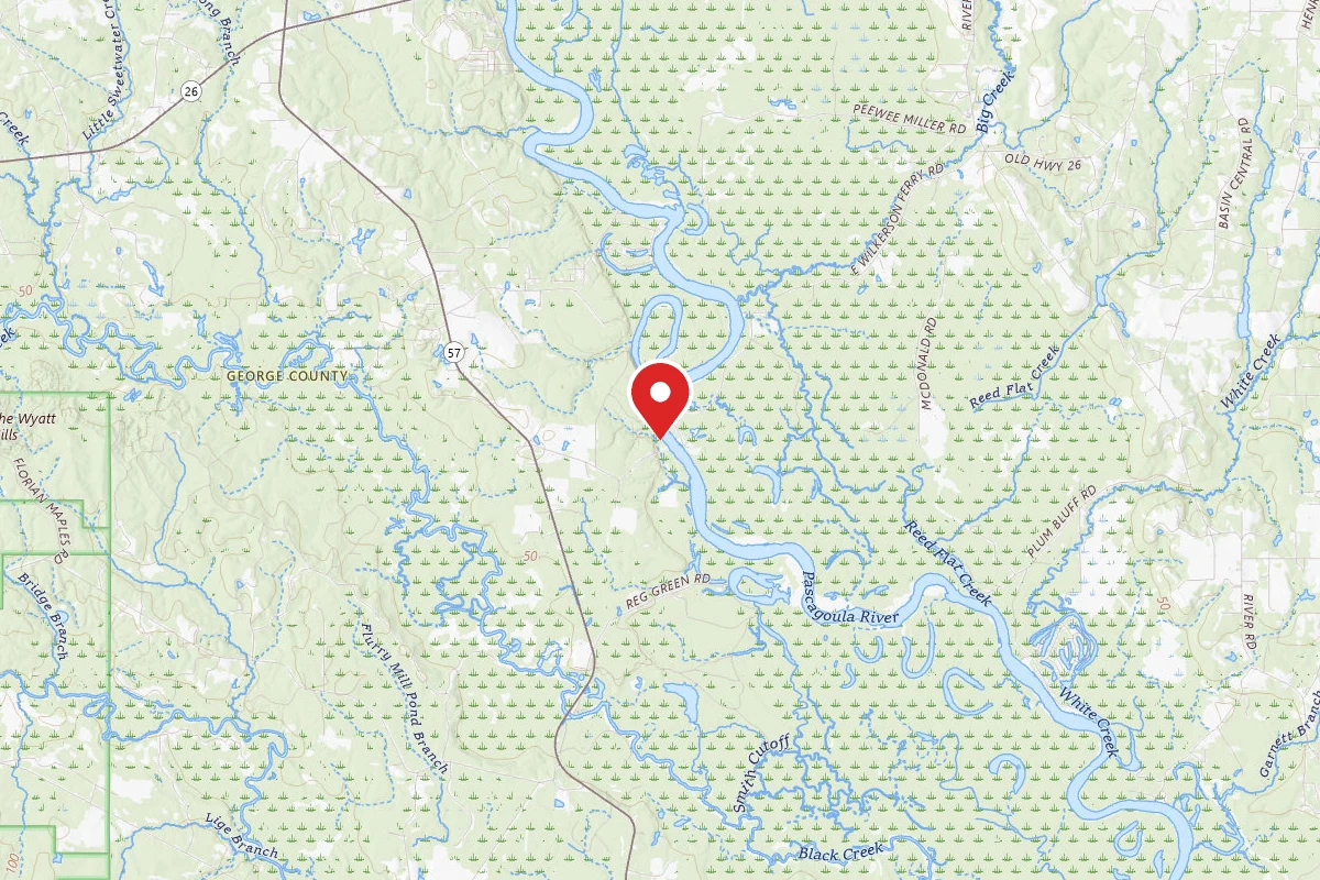 Pascagoula WMA Dispersed Camping