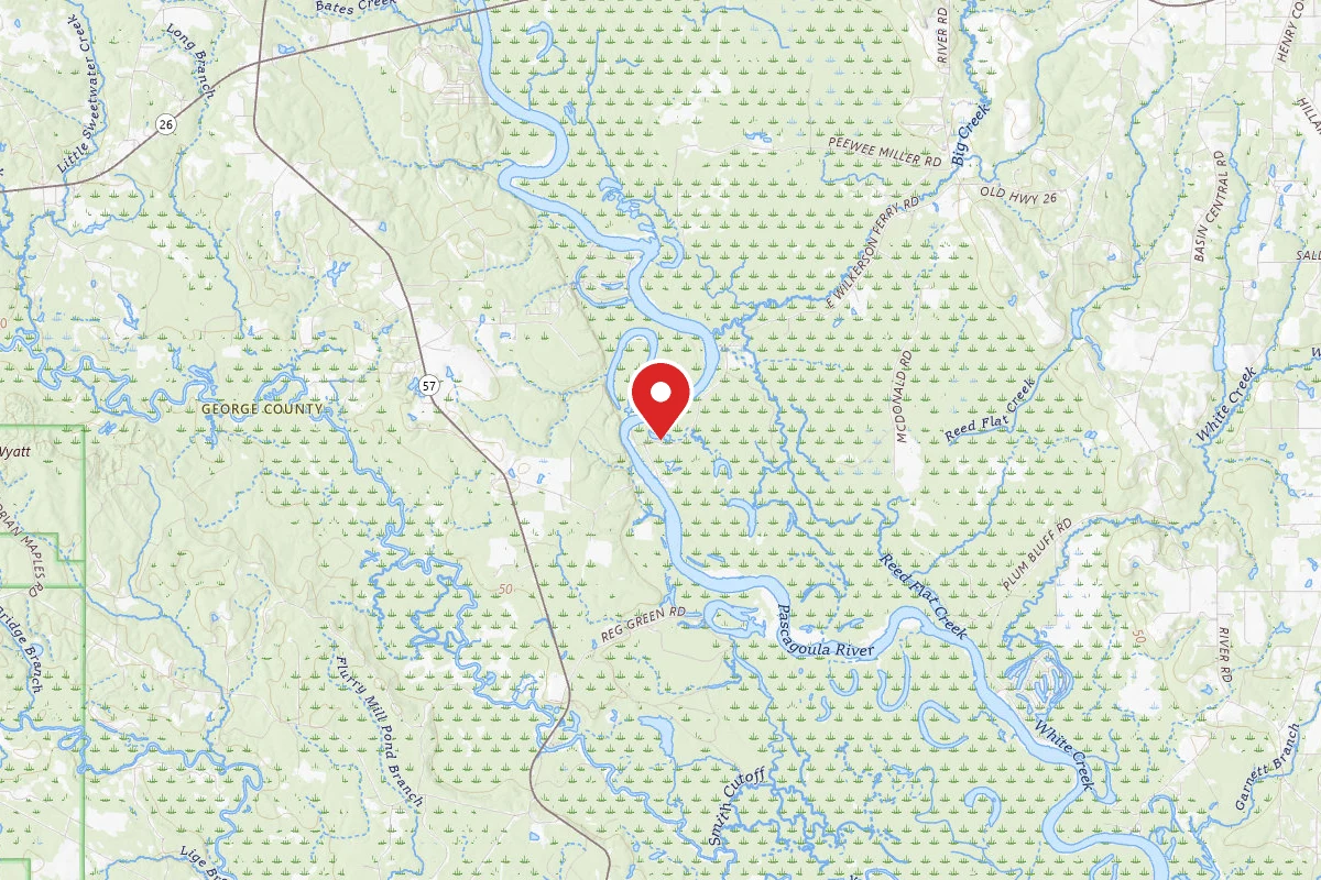 Pascagoula WMA Dispersed Camping